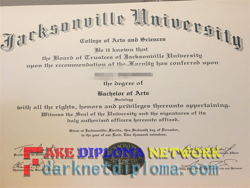 Best Fake Jacksonville University Diploma: How to Get Authentic Copies