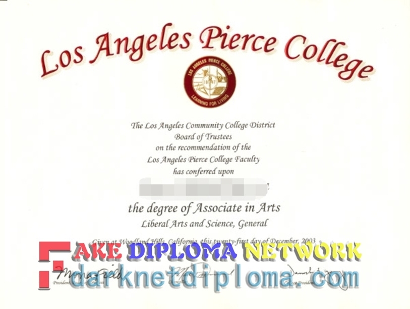 Best Fake Los Angeles Pierce College Degree: How to Get One