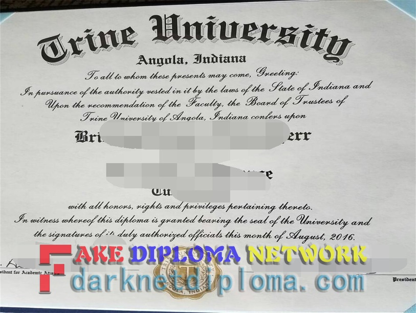 Best Fake Trine University Diploma: How to Get the Real Deal