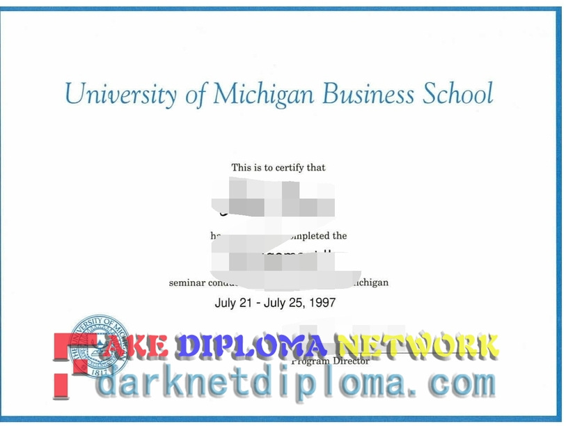 How to Get the Best Fake University of Michigan Business School Degree