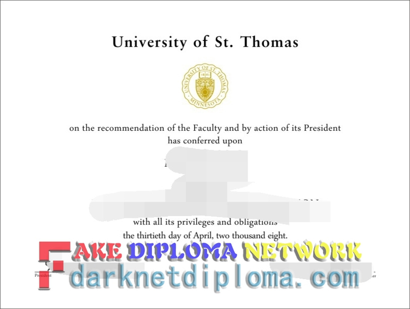 Best Fake University of St. Thomas Diploma: How to Spot and Get the Real Deal