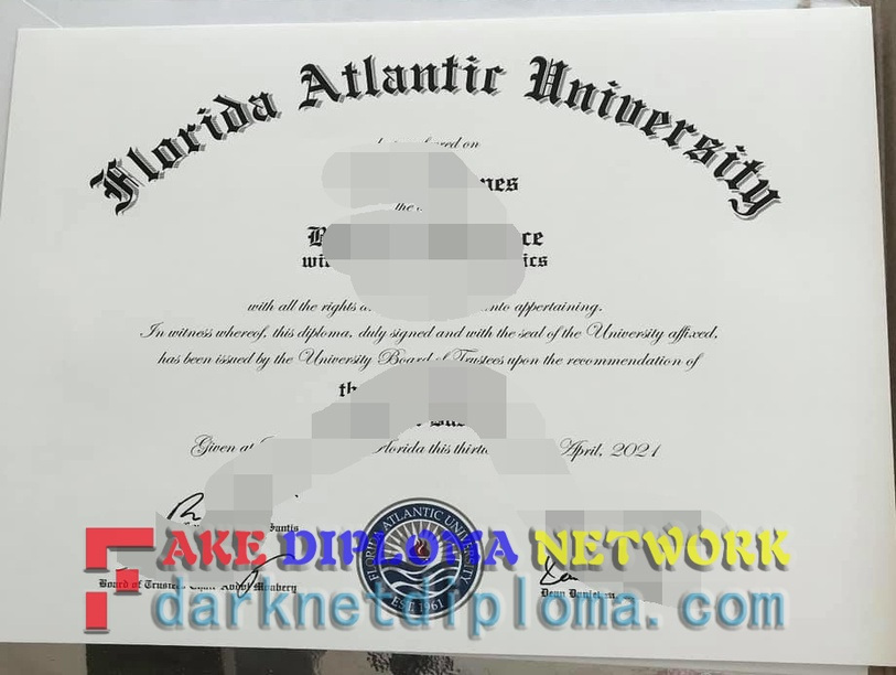 Buy Fake Florida Atlantic University Degree: Is It Worth the Risk?