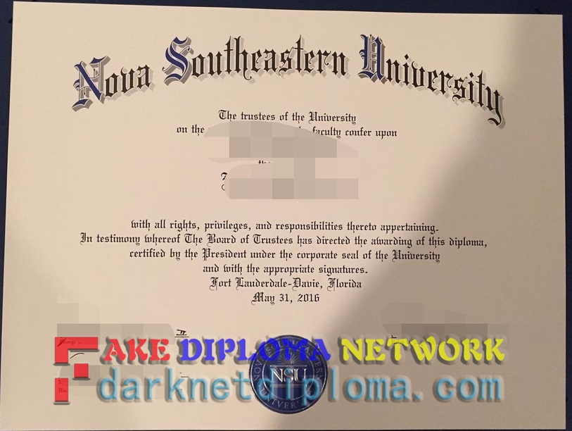 Buy Fake Nova Southeastern University Diploma: Your Guide to Success