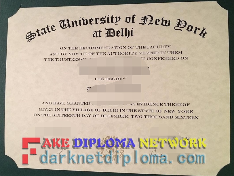 Buy Fake SUNY Delhi Diploma: Is It Worth the Risk?