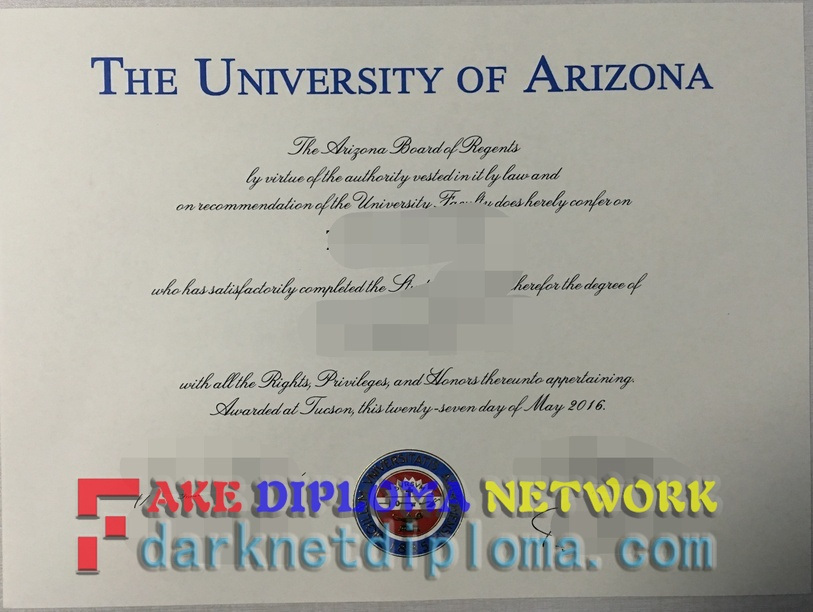 Buy Fake The University of Arizona Degree: Is It Worth the Risk?