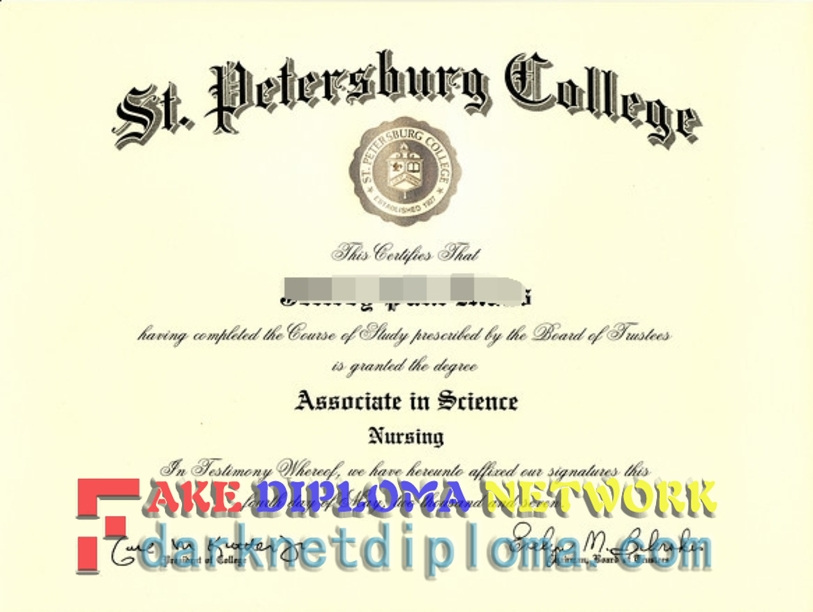 Buy Fake mSt. Petersburg College Diploma: A Comprehensive Guide
