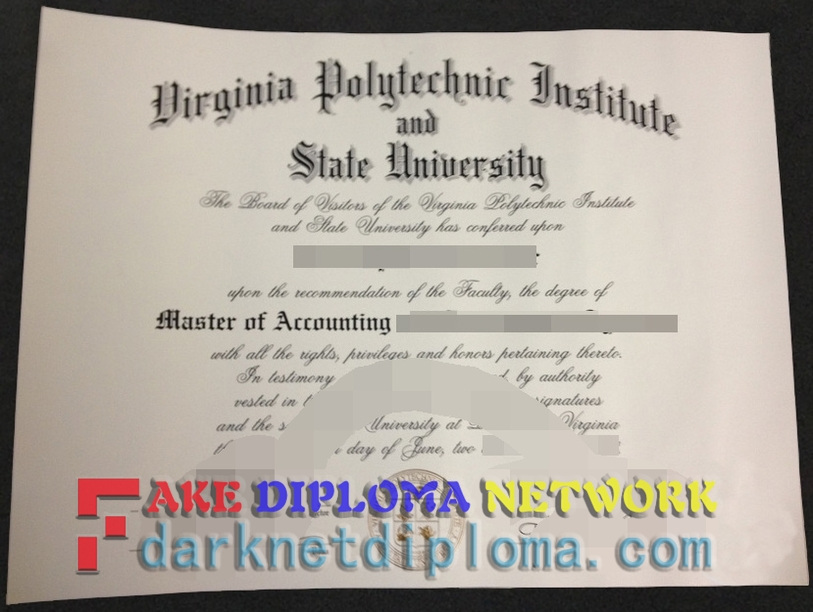 Buy Fake Virginia Polytechnic Institute and State University Diploma: A Comprehensive Guide
