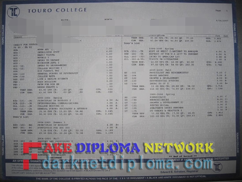 How to Copy a Fake Touro University Degree: Step-by-Step Guide