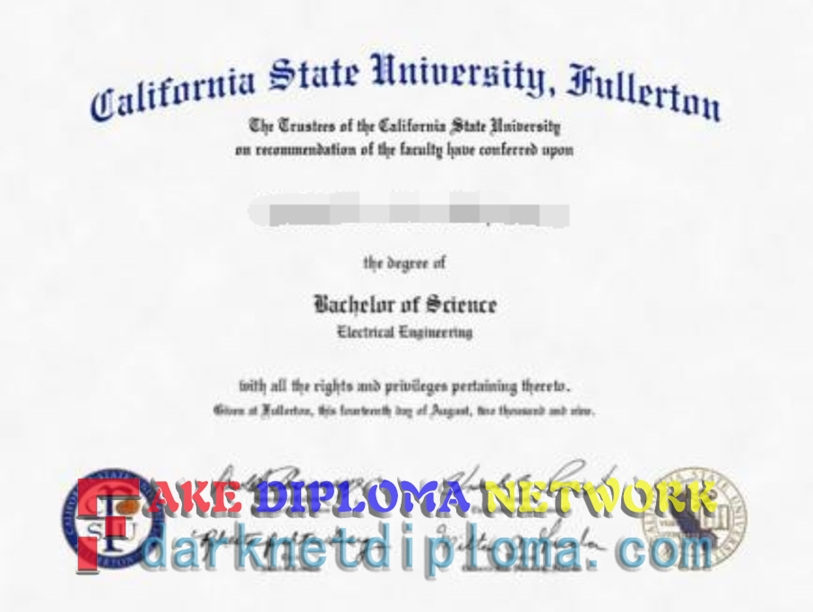 How to Spot the "Fake California State University Fullerton Degree"