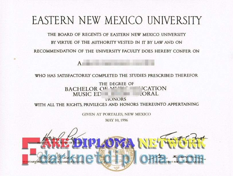 How to Spot a Fake Eastern New Mexico University Degree