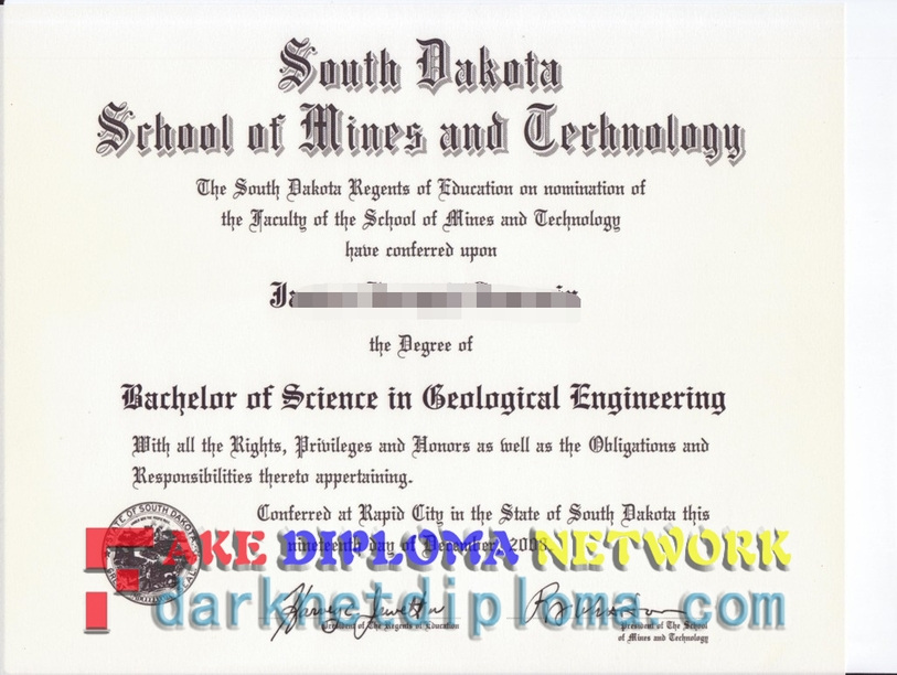 How to Get a Fake South Dakota School of Mines and Technology Diploma: A Comprehensive Guide