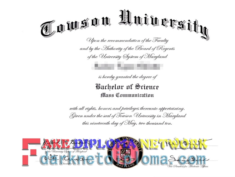How to Spot a Fake Towson University Diploma: A Guide for Students and Employers
