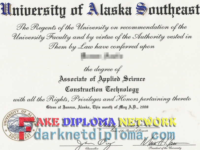 How to Spot a Fake University of Alaska Southeast Degree