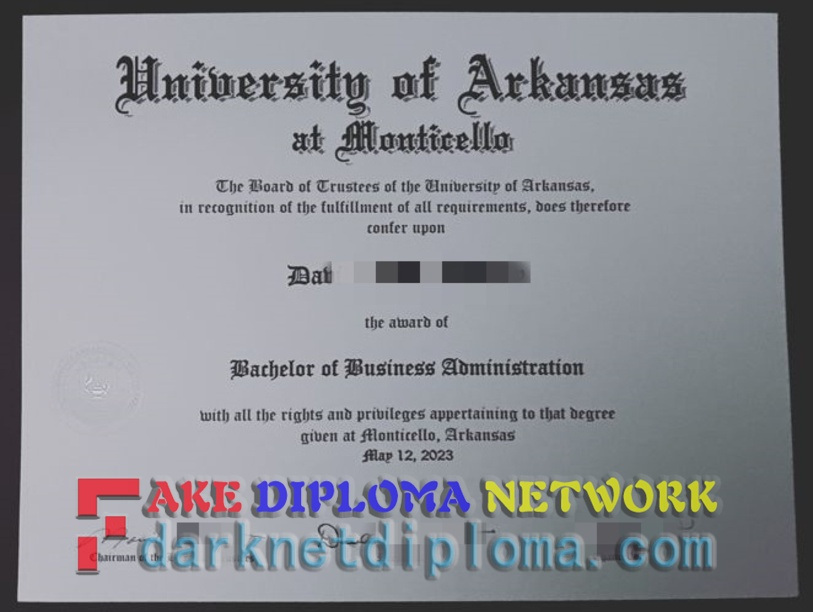 Fake University of Arkansas at Monticellllo Degree: Is It Worth the Investment?