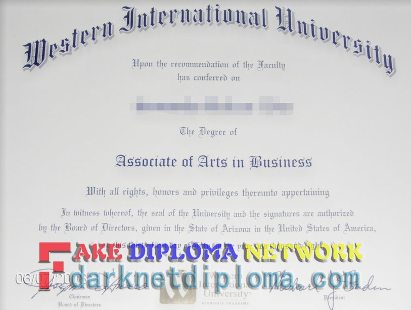 Unveiling the Truth: Is Your Fake Western International University Degree Legitimate?