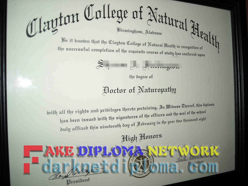 How Fast Can You Get a Fake Clayton College of Natural Health Diploma?