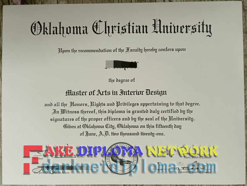 How Fast Can You Get a Fake Oklahoma Christian University Degree?