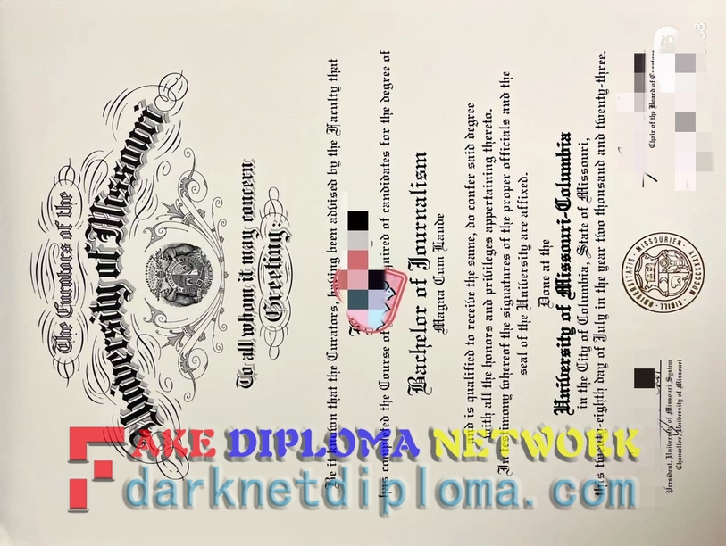 How Fast Can You Get a Fake University of Missouri Degree?