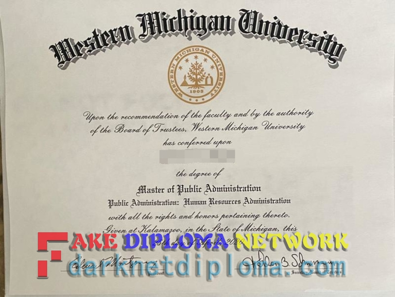 How Fast Can You Get a Fake Western Michigan University Degree?
