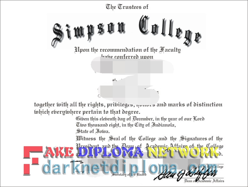 How to Buy a Fake Simpson College Diploma: A Step-by-Step Guide