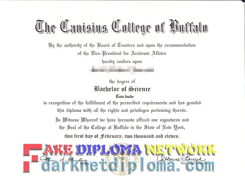 How to Buy a Phony Canisius College Diploma: A Step-by-Step Guide