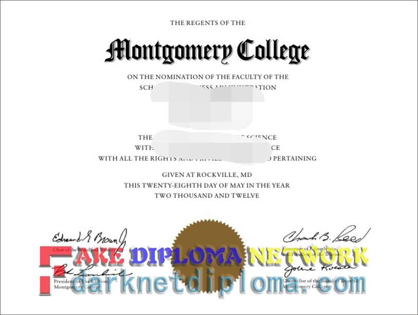 How to Buy a Phony Montgomery College Degree: A Step-by-Step Guide