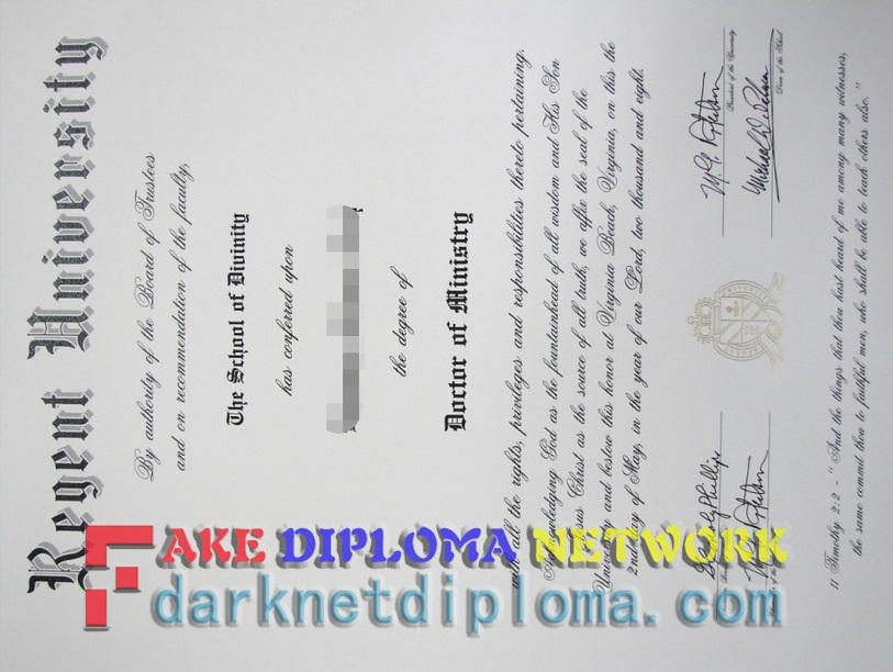 How to Buy a Phony Regent University Diploma: A Step-by-Step Guide