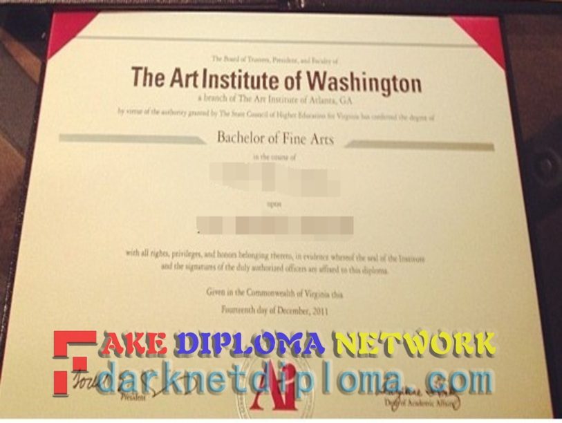 How to Buy a Phony Degree from the Art Institute of Washington