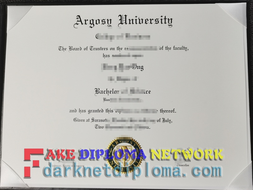 How to Create a Fake Argosy University Diploma: Step-by-Step Guide