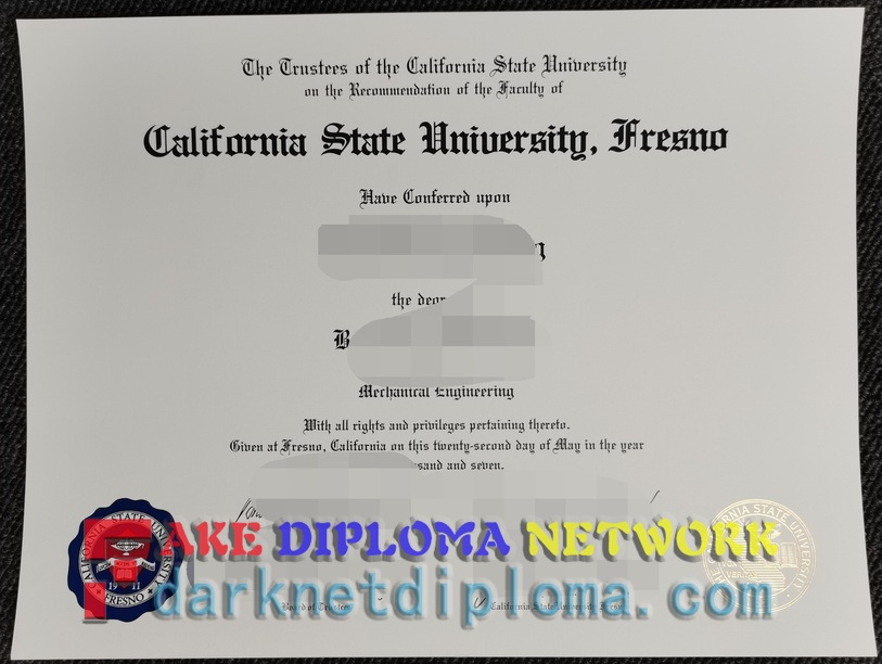 How to Create a Fake California State University Fresno Degree: Step-by-Step Guide