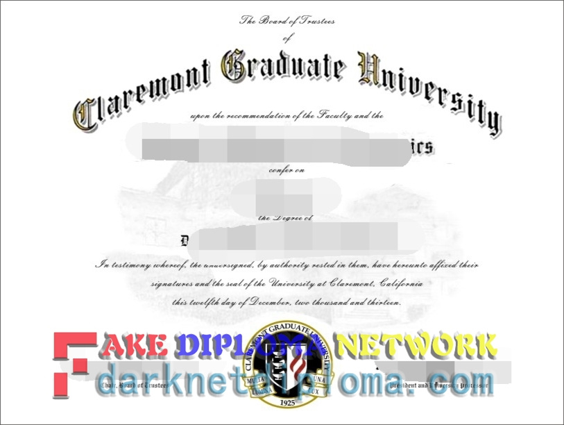 How to Create a Fake Claremont Graduate University Diploma: Step-by-Step Guide