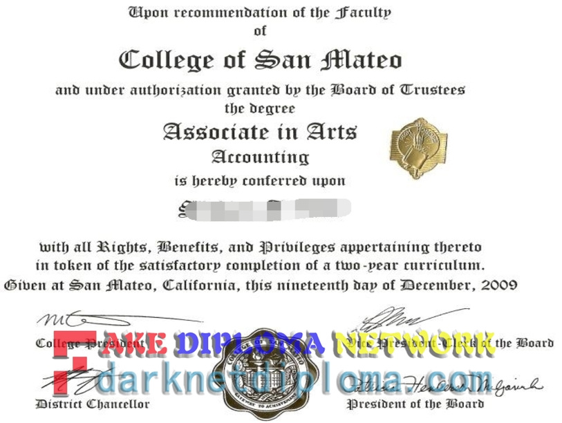 How to Create a Fake College of San Mateo Degree: Step-by-Step Guide