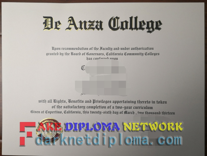 How to Create a Fake De Anza College Diploma: A Step-by-Step Guide