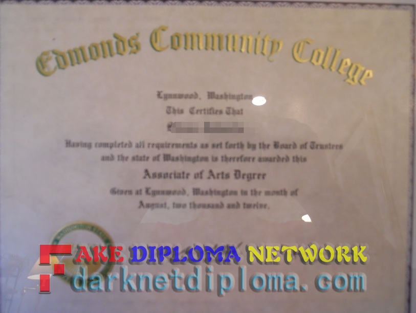 How to Create a Fake Edmonds Community College Degree: Step-by-Step Guide