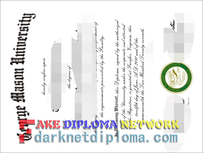 How to Create a Fake George Mason University Diploma: A Step-by-Step Guide