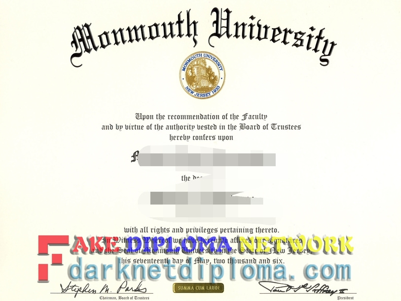 How to Create a Fake Monmouth University Diploma: Step-by-Step Guide