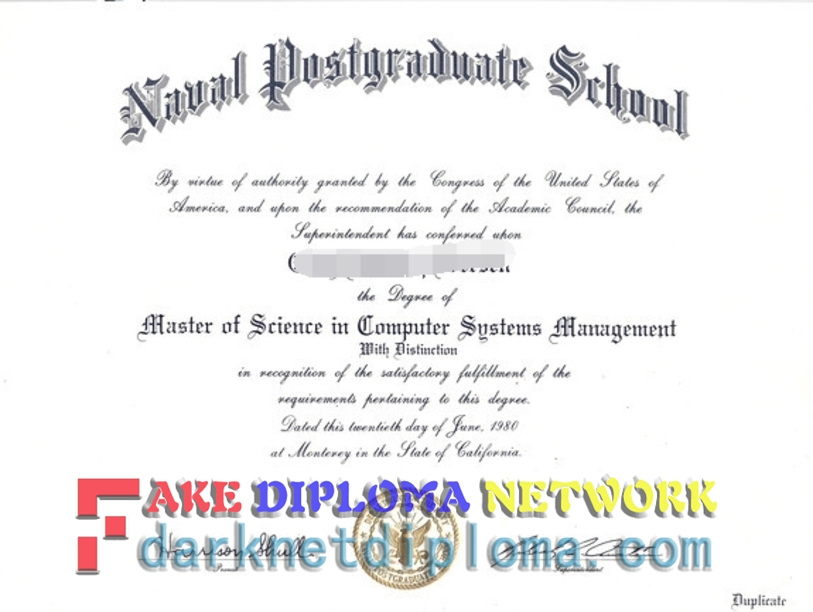 How to Create a Fake Naval Postgraduate School Degree: Step-by-Step Guide