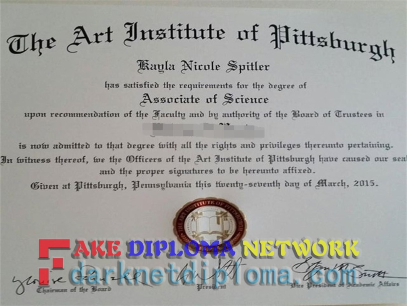 How to Create a Fake The Art Institute of Pittsburgh Degree