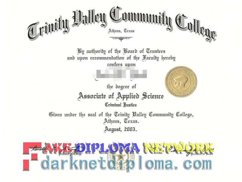 How to Create a Fake Trinity Valley Community College Degree: A Step-by-Step Guide