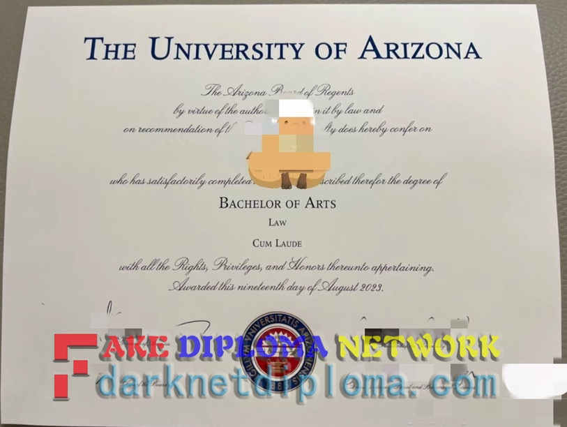 How to Create a Fake University of Arizona (UA) Diploma: A Step-by-Step Guide