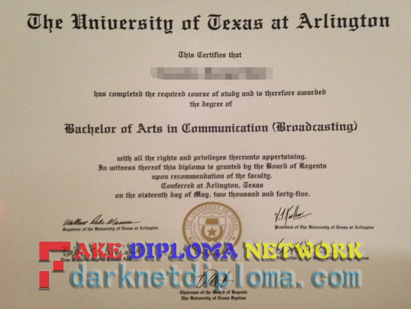 How to Create a Fake University of Texas at Arlington Diploma: Step-by-Step Guide