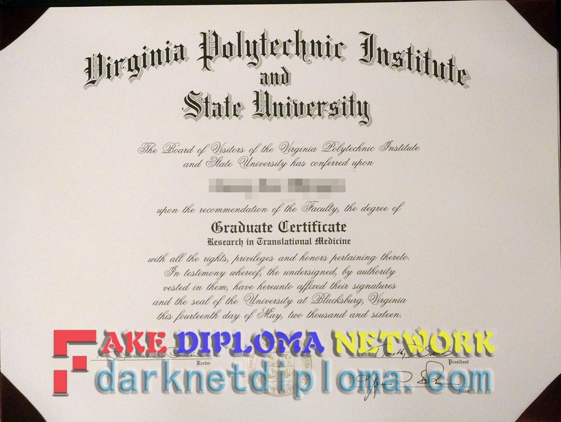How to Create a Fake Virginia Polytechnic Institute (VT) Degree: Step-by-Step Guide