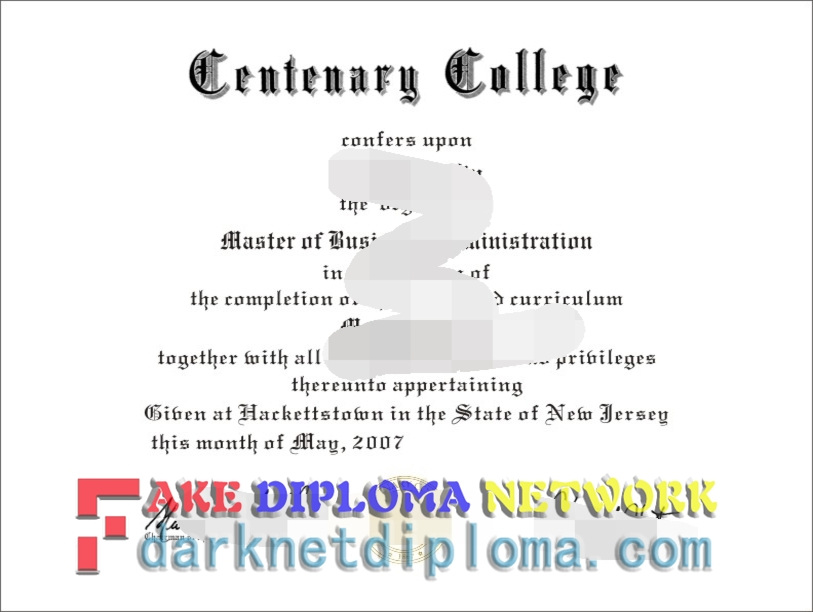 How to Order a Fake Centenary College Degree in 2023