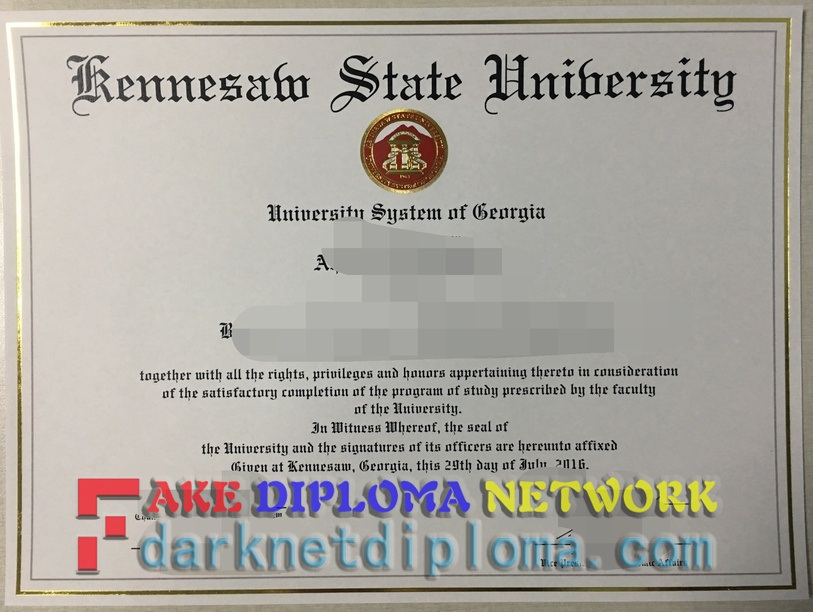 How to Order a Fake Kennesaw State University Diploma: Step-by-Step Guide