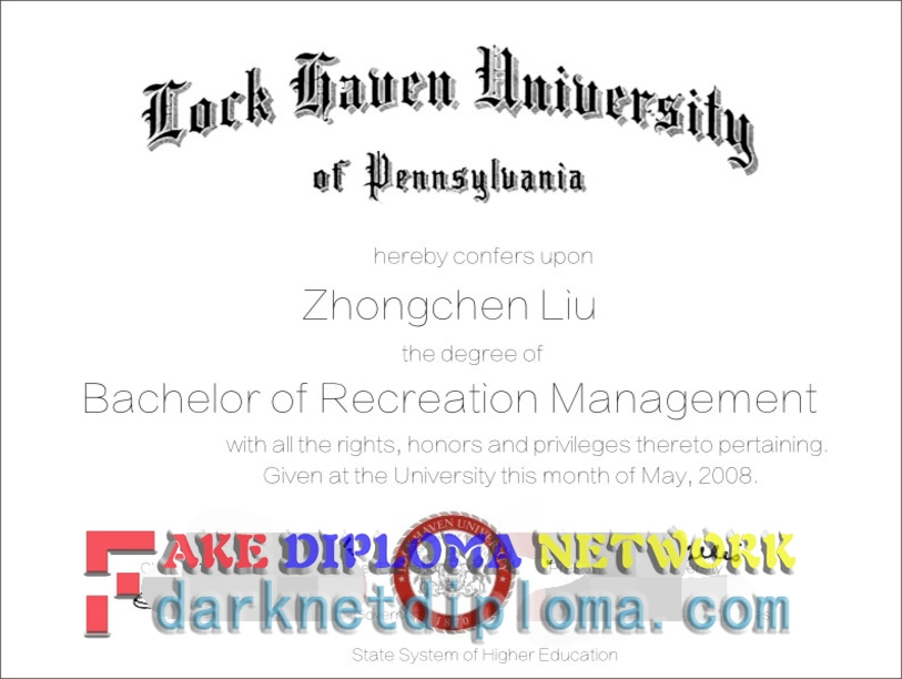 How to Order a Fake Lock Haven University Diploma: A Step-by-Step Guide