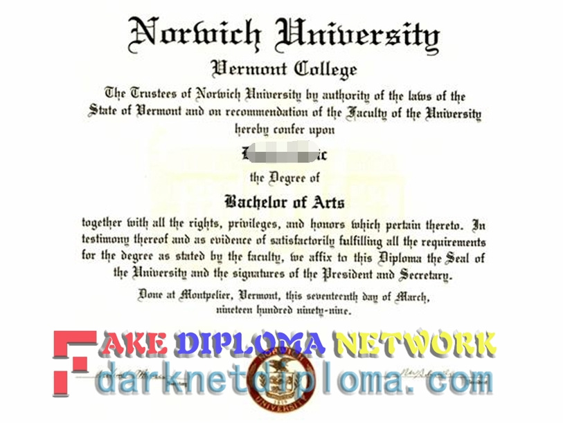 How to Order a Fake Norwich University Diploma Online