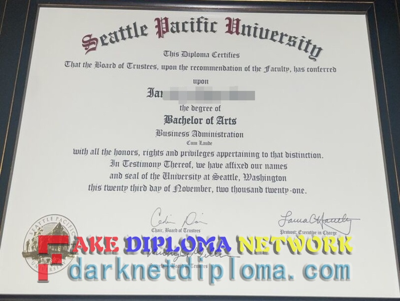 How to Order a Fake Seattle Pacific University Degree: A Step-by-Step Guide