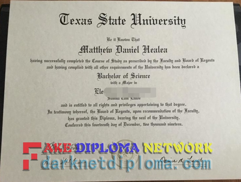 How to Order a Fake Texas State University Diploma: A Step-by-Step Guide