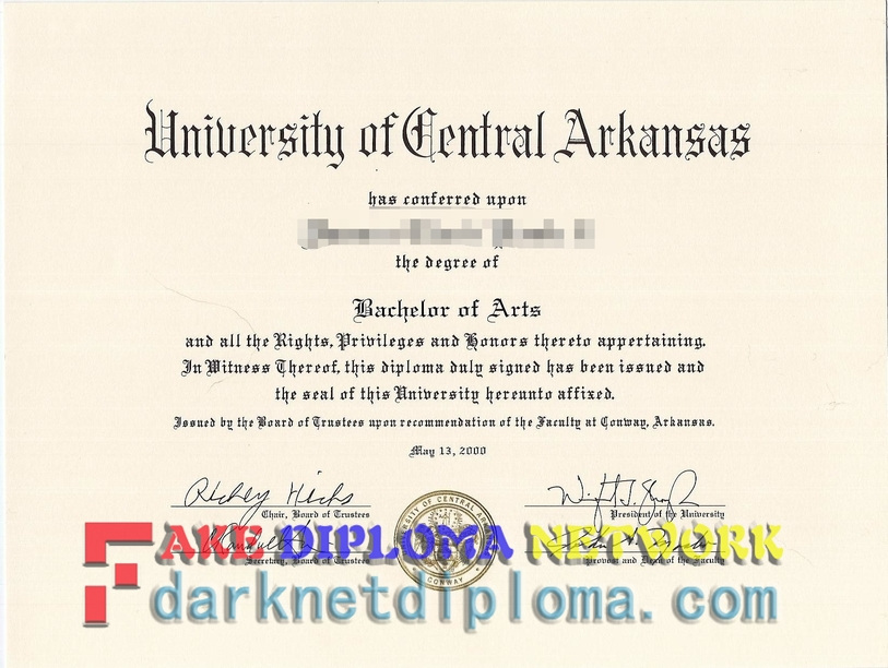 How to Order a Fake University of Central Arkansas Diploma: Step-by-Step Guide