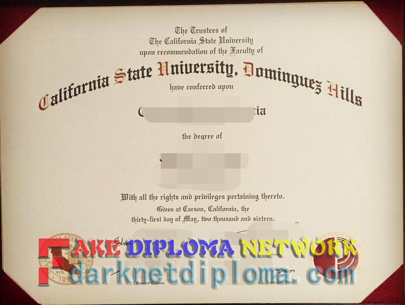 How to Purchase a Fake California State University, Dominguez Hills Diploma